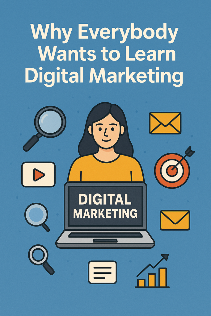 Everybody wants to learn Digital Marketing