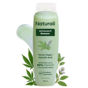 Naturali Anti Dandruff Shampoo with Sage & Salicylic Acid
