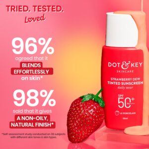 Dot & Key Strawberry Dew Tinted Sunscreen SPF 50+