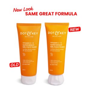DOT & KEY Vitamin C + E Super Bright Gel Face Wash For Glowing And Brightening Skin